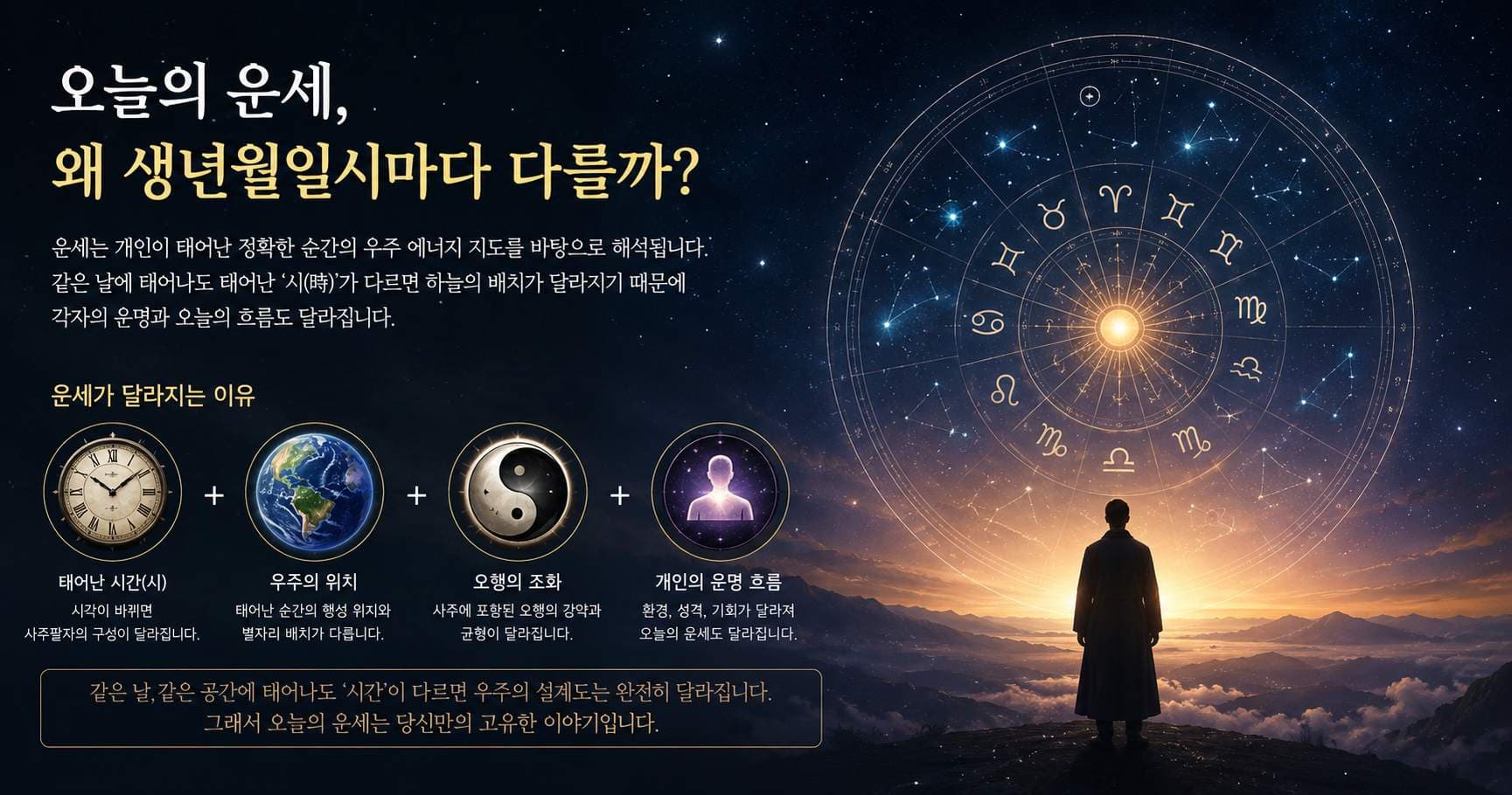 오늘의 운세 보는법